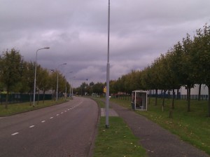 ballon boven Schiphol