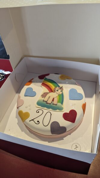 Het is een kutdag! Dus daarom is er taart!