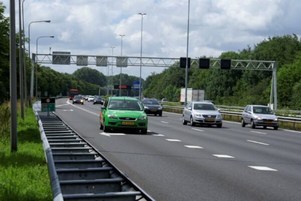 A9 bij Q8 Amstelveen.
