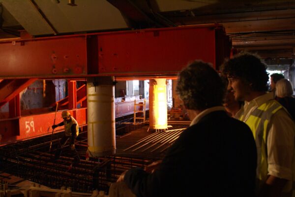 Metrotunnel CS Amsterdam: bezichtiging Noord-Zuid lijn.
