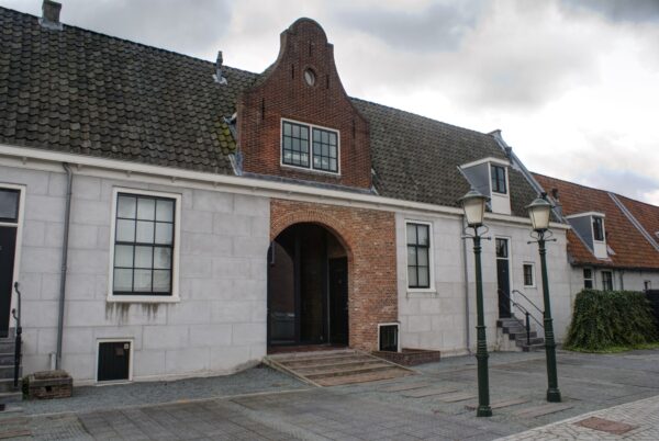 Achterkant voormalige buskruitmolen KNSF.