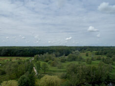 Uitzicht Amsterdamse Bos en Oeverlanden, gezien vanaf Urbanuskerk.