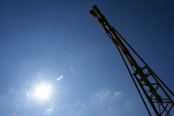 Lampenwinkel langs de Kaagbaan.