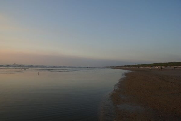 Zee en strand Wijk aan Zee.