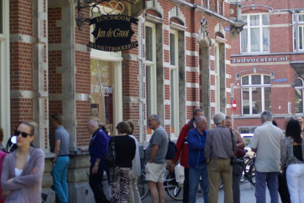 Rij voor Jan de Groot Bossebol.