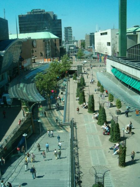 Koopgoot Beursstraverse, V&D Rotterdam.