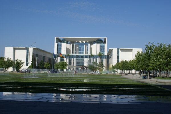 Gebouw Bondskanselarij, Berlijn.