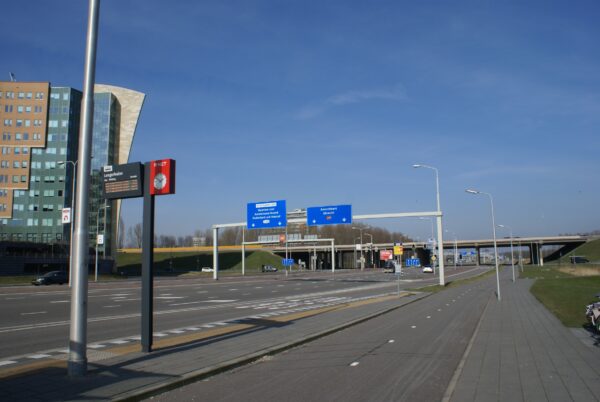Burgemeester Boersweg bij de A9 in Amstelveen.