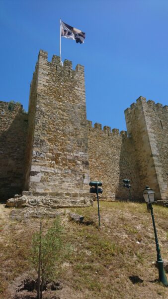 Castelo de S. Jorge in Lissabon.