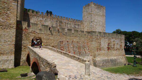 Castelo de S. Jorge in Lissabon.