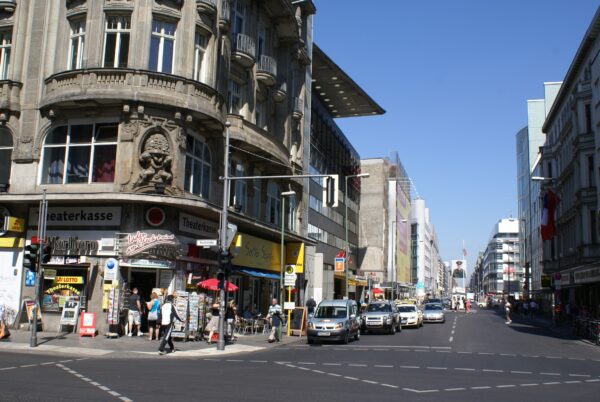 Checkpoint Charlie in Berlijn.