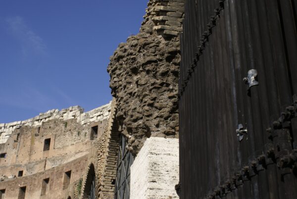 Het Colosseum in Rome, oktober 2008.