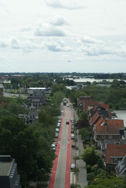 Legmeerdijk vanuit Urbanuskerk, Bovenkerk.
