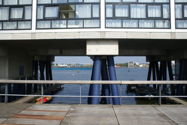 Silodam in Amsterdam, architectuur.