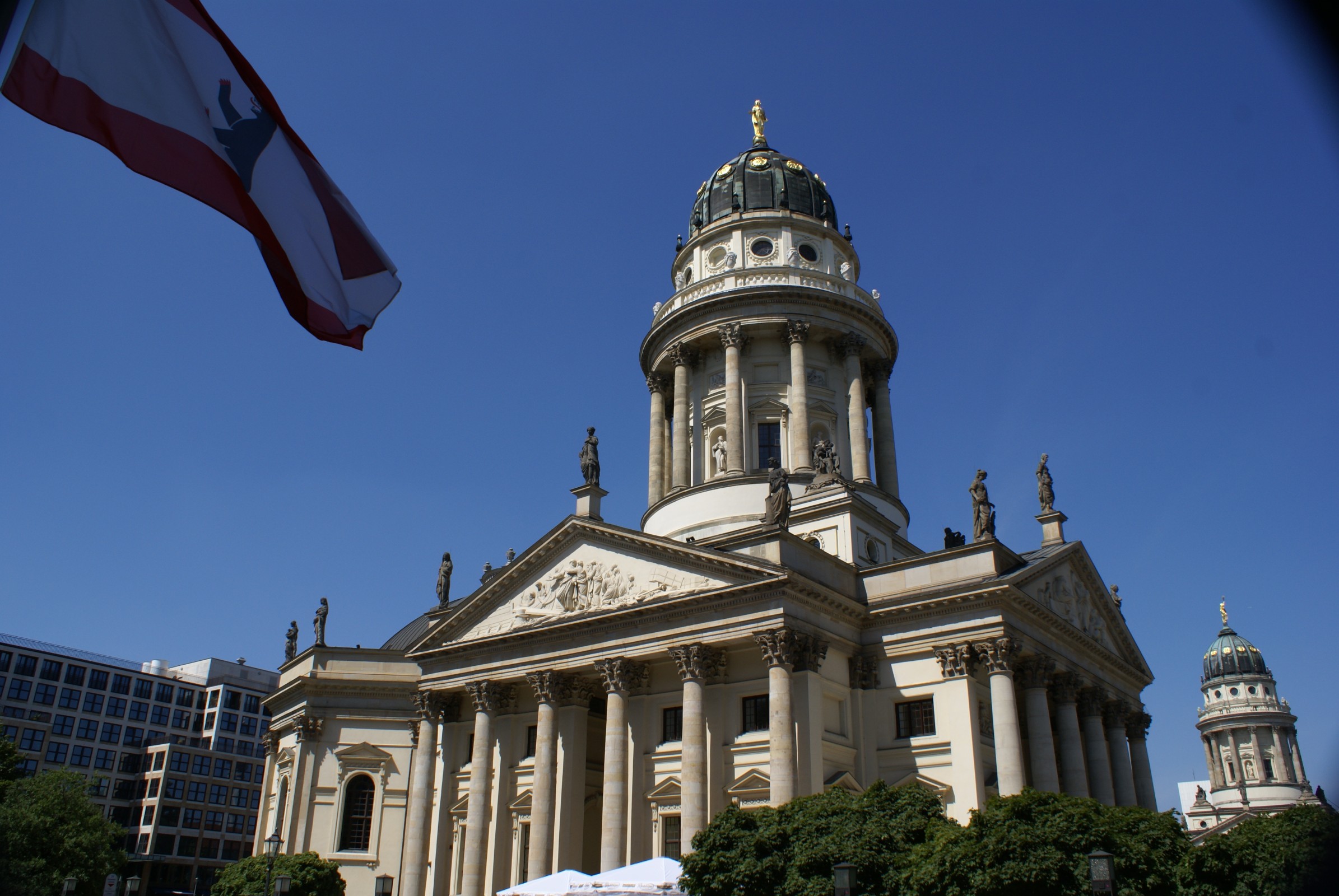 Duitse en Franse Dom op Gendarmenmarkt.