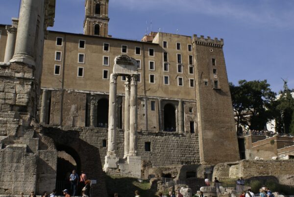Basilica Julia, Forum Romanum, Rome (2008).