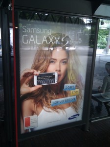 De vinger van Doutzen…