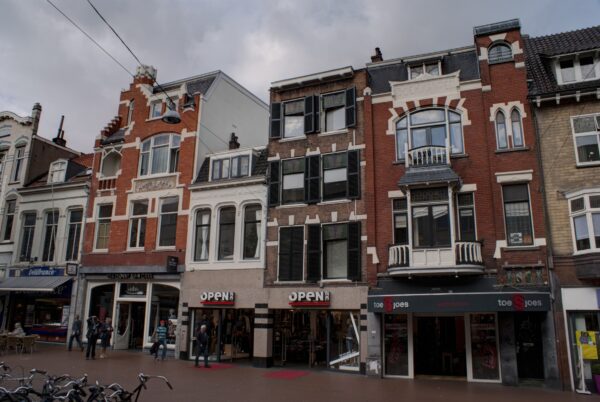 Gevels Molenstraat, Nijmegen.