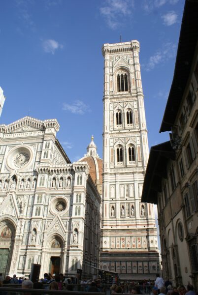 Campanile van Giotto bij de Duomo in Florence.