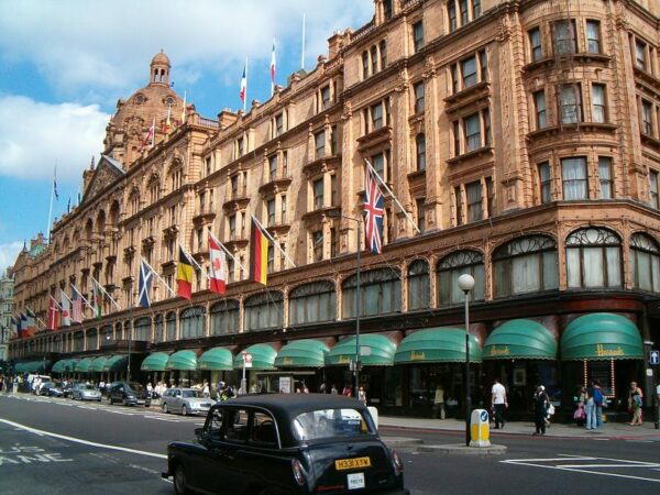 Harrods warenhuis in Londen.