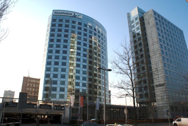 Akzo Nobel hoofdkantoor aan de Zuidas.