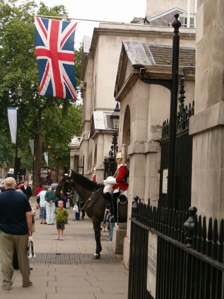 Horse Guards in Londen.