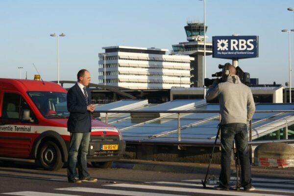 Koen de Regt live op RTL Nieuws, 2010.