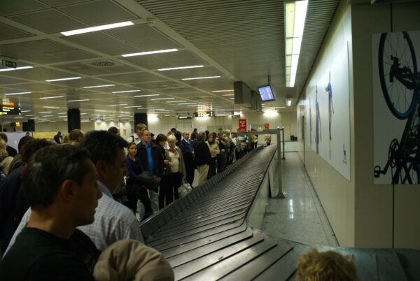 Kofferband Fiumicino Airport