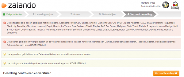kortingscode zalando