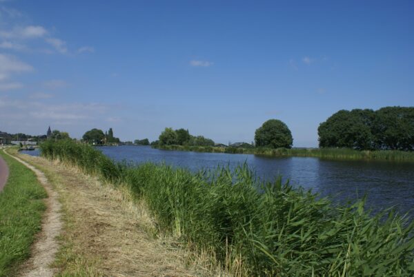 Amstel bij Nes: pittoresk uitzicht.