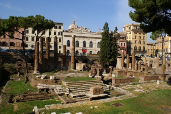 Romeinse tempelru&iuml;nes, Largo di Torre Argentina.