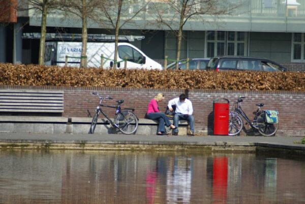 Lekker aan het water