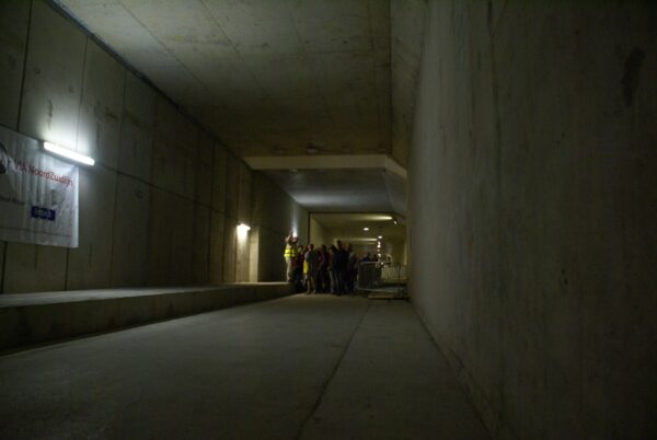 Metrotunnel Noordzijde, Sixhaven, zinkdelen.