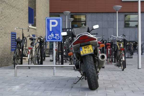 Motorparkeerplaats VU Medisch Centrum, Amsterdam.