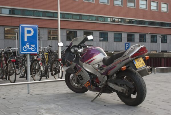 Motorparkeerplaats VU Medisch Centrum, Amsterdam.