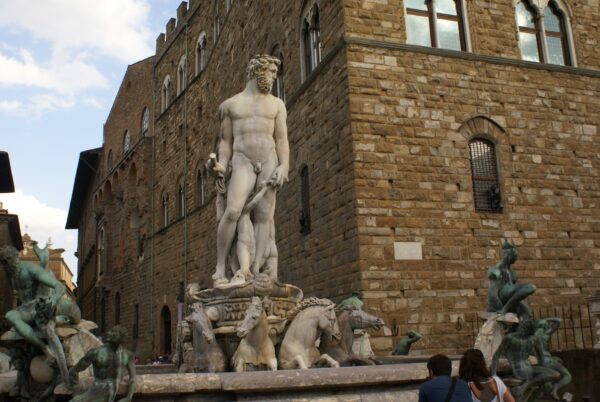 Fontein Neptunus, Piazza della Signoria, Florence (1575).