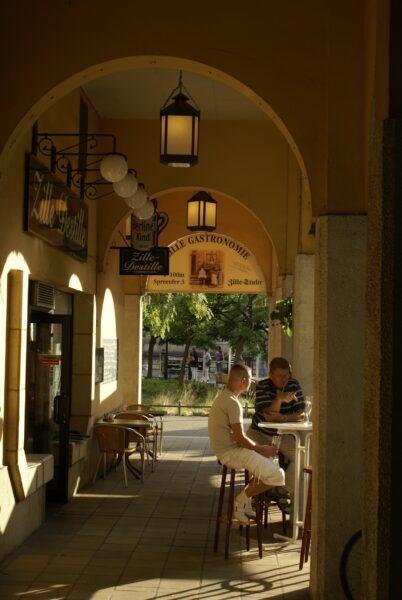 Poortje & cafeetje, Nikolaiviertel.