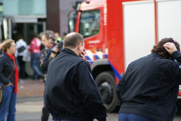 Botsing tramlijn 5 en buslijn 175 in Amstelveen.