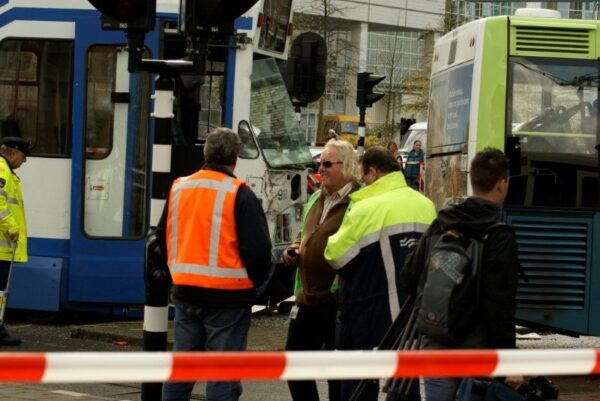 Tram- en busongeluk in Amstelveen.