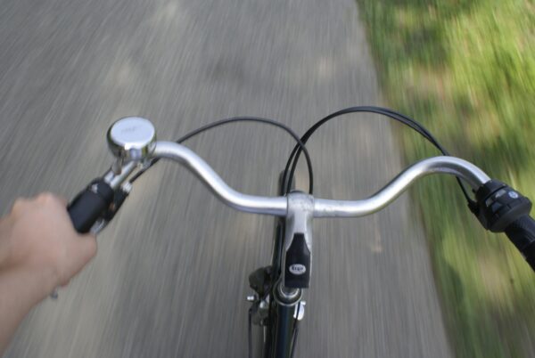 Fietsfoto's in het Amsterdamse Bos.