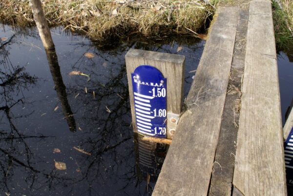 Peilschaal: 1,70 m NAP.