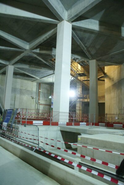 Kathedraal onder Centraal Station, Noord-Zuidlijn.