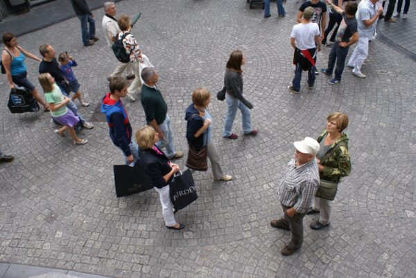 Pleintje Maastricht: Jodenstraat, Muntstraat, Kleine Staat.