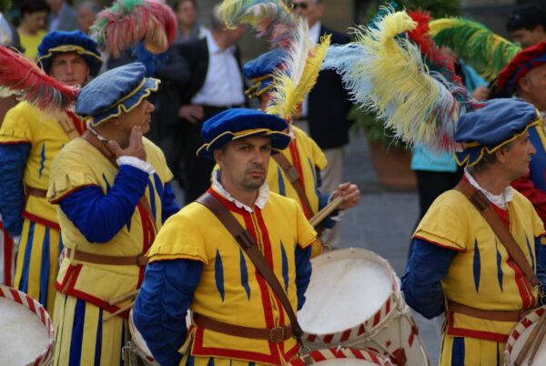 Polizia Municipale Florence: optocht 160 jaar.