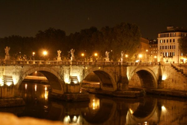 Ponte Vittorio Emanuele II, Rome.