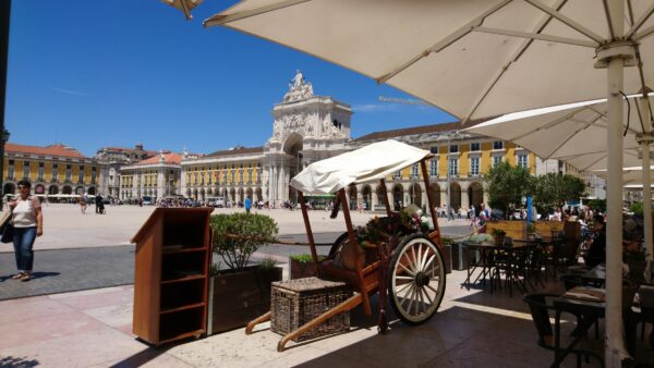 Pra&ccedil;a do Com&eacute;rcio, Lissabon.