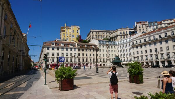 Pra&ccedil;a do Municipio, Lissabon.
