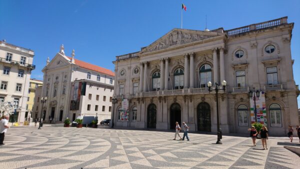 Pra&ccedil;a do Municipio, Lissabon.