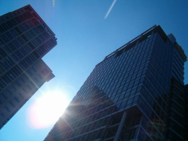 Rembrandttoren in Amsterdam.