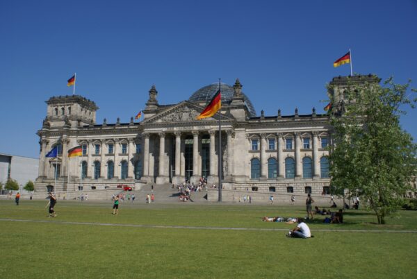 De Rijksdag in Berlijn.
